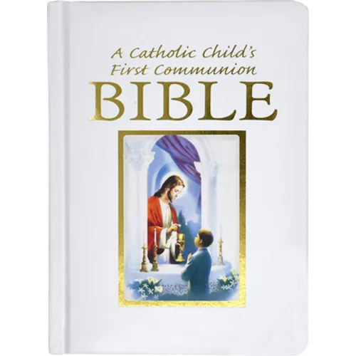 Catholic Child's Traditions First Communion Gift Bible-Nab-Boy
