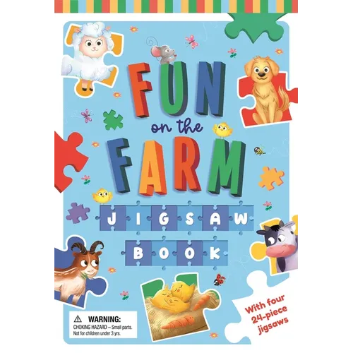 Fun on the Farm: A Jigsaw Story with 4, 24-Piece Puzzles