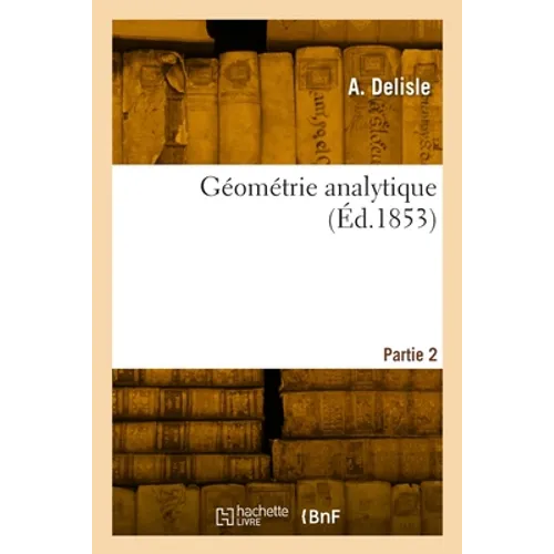 Géométrie analytique. Partie 2