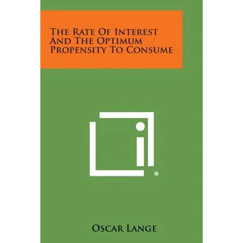 The Rate of Interest and the Optimum Propensity to Consume