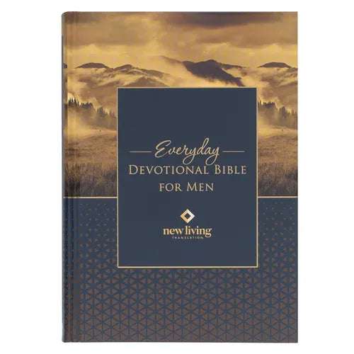 NLT Holy Bible Everyday Devotional Bible for Men New Living Translation