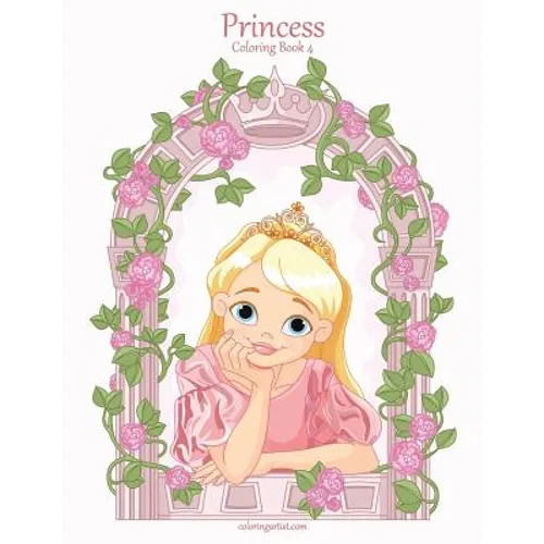 Princess Coloring Book 4