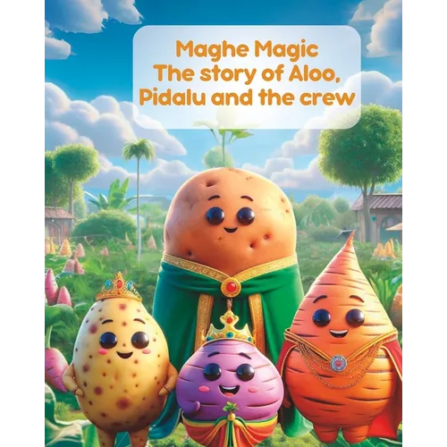 Maghe Magic: The Enchanting Tale of Aloo, Pidalu, and Friends: Nepali Children's Story; Illustrated Story for Nepalese Children