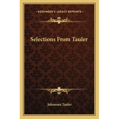 Selections From Tauler