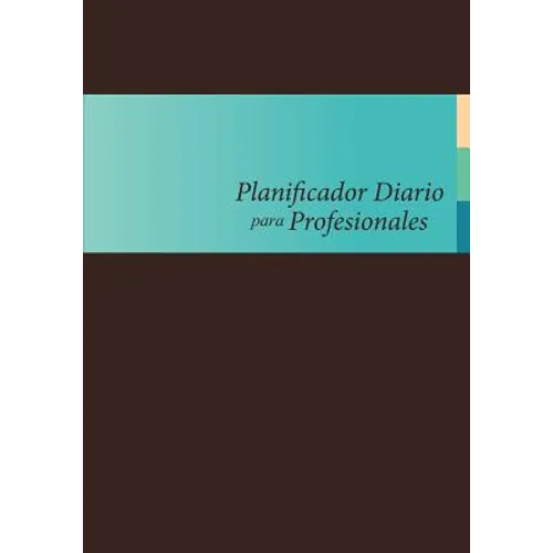Planificador Diario Para Profesionales