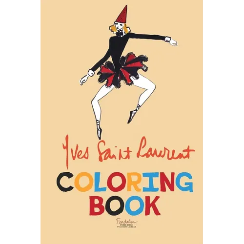 Yves Saint Laurent Coloring Book