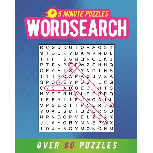 5 Minute Puzzles: Wordsearch: Over 60 Puzzles