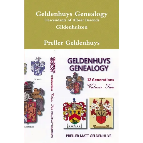 Geldenhuys Genealogy, Descendants of Albert Barends Gildenhuizen
