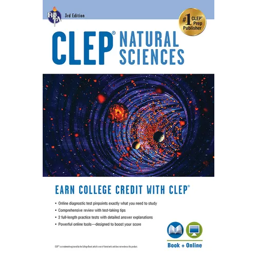 Clep(r) Natural Sciences Book + Online