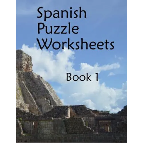 Spanish Puzzle Worksheets: Book 1