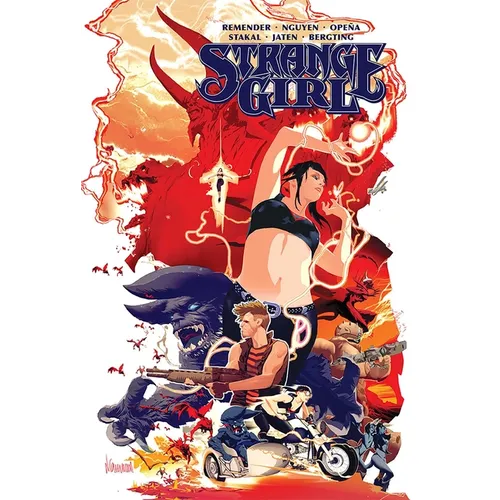 Strange Girl Deluxe Hardcover