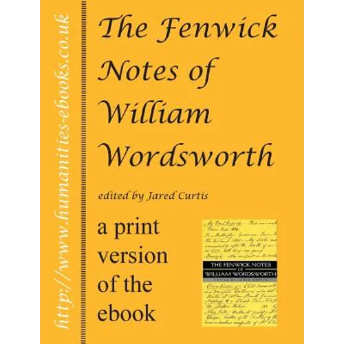 The Fenwick Notes of William Wordsworth