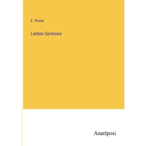 Lenten Sermons