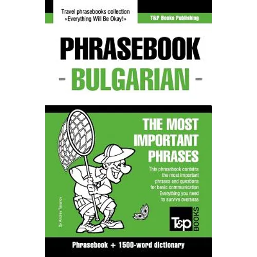 English-Bulgarian phrasebook and 1500-word dictionary
