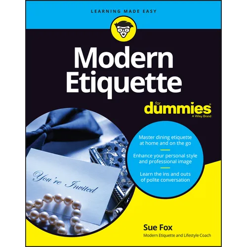 Modern Etiquette For Dummies