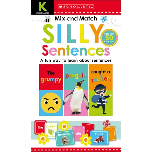 Mix & Match Silly Sentences Kindergarten Workbook: Scholastic Early Learners (Workbook)
