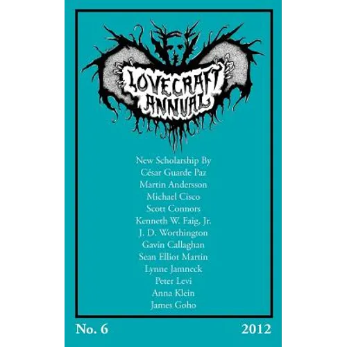 Lovecraft Annual No. 6 (2012)