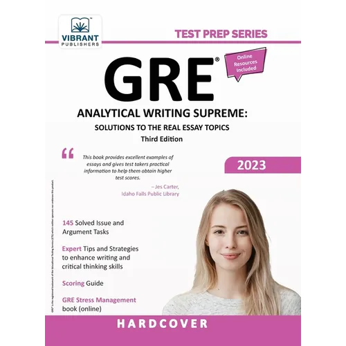 GRE Analytical Writing Supreme: Solutions to the Real Essay Topics