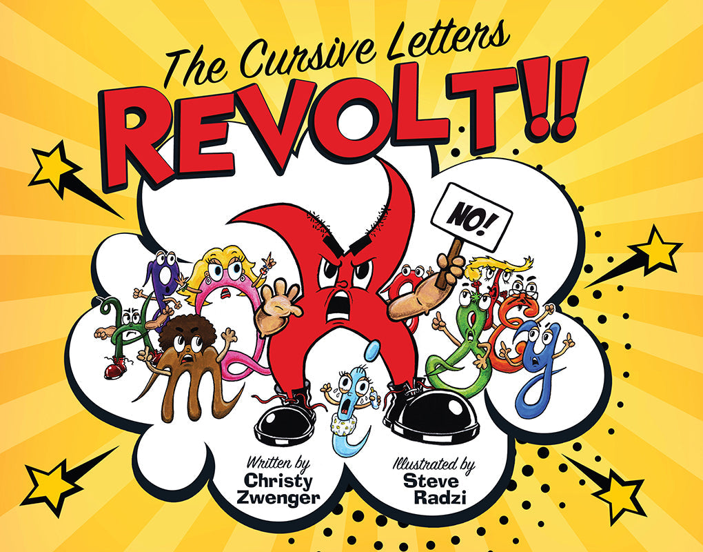 The Cursive Letters REVOLT!! Book