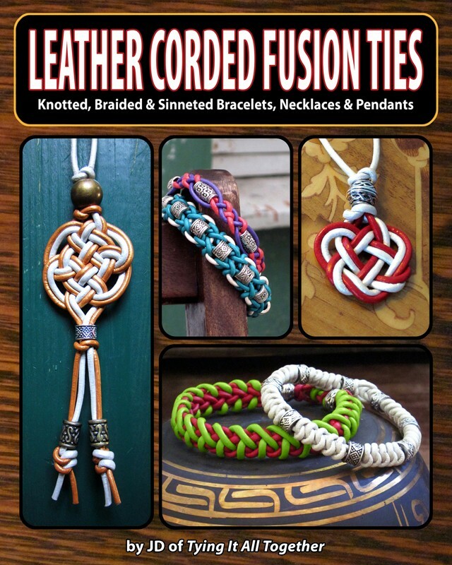 Leather Corded Fusion Ties Book