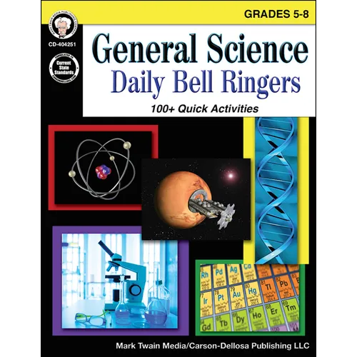 General Science, Grades 5 - 8: Daily Bell Ringers