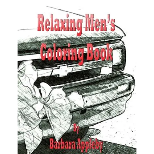 Relaxing Men's Coloring Book