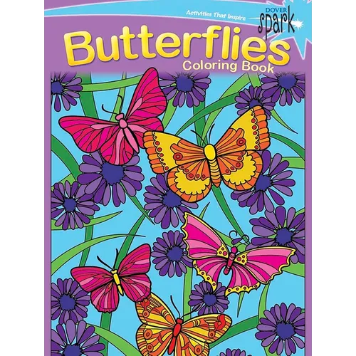Spark Butterflies Coloring Book