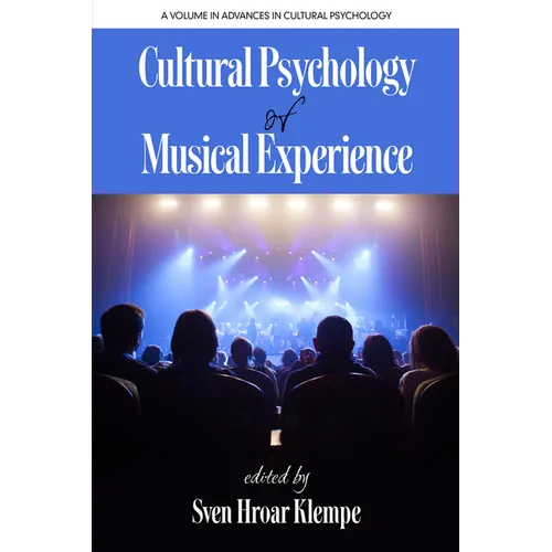 Cultural Psychology of Musical Experience