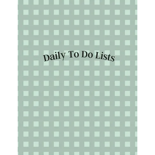 Daily To Do Lists: Starter Book Black