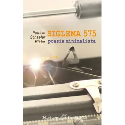SIGLEMA 575 poesía minimalista