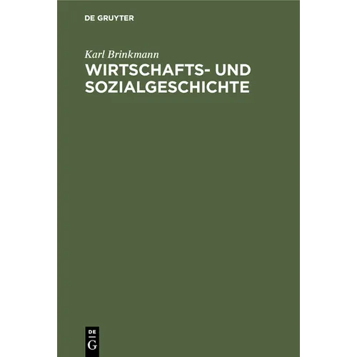Wirtschafts- Und Sozialgeschichte