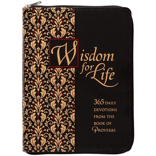 Wisdom for Life Ziparound Devotional: 365 Daily Devotions from the Book of Proverbs