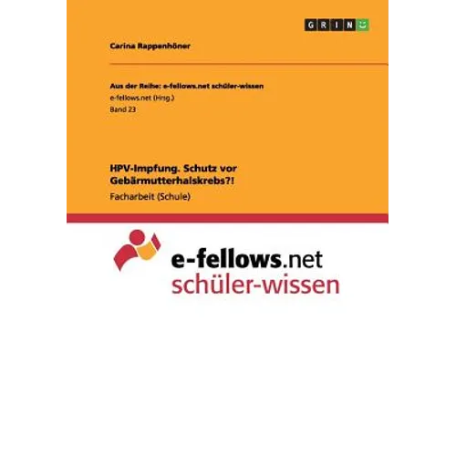 HPV-Impfung. Schutz vor Gebärmutterhalskrebs?!