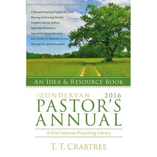 The Zondervan 2016 Pastor's Annual: An Idea and Resource Book