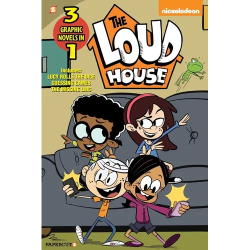 The Loud House 3-In-1 #5: Includes Lucy Rolls the Dice, Guessing Games, and the Missing Linc