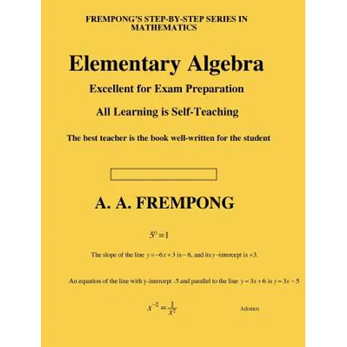 Elementary Algebra