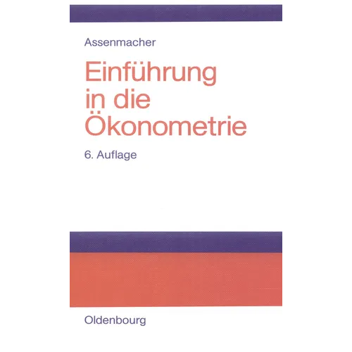 Einführung in Die Ökonometrie - Hardcover
