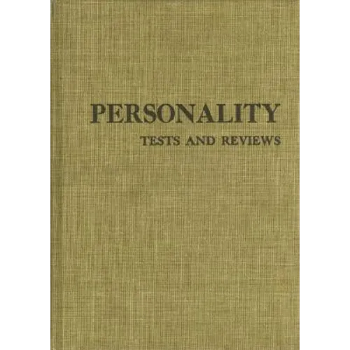 Personality Tests and Reviews I