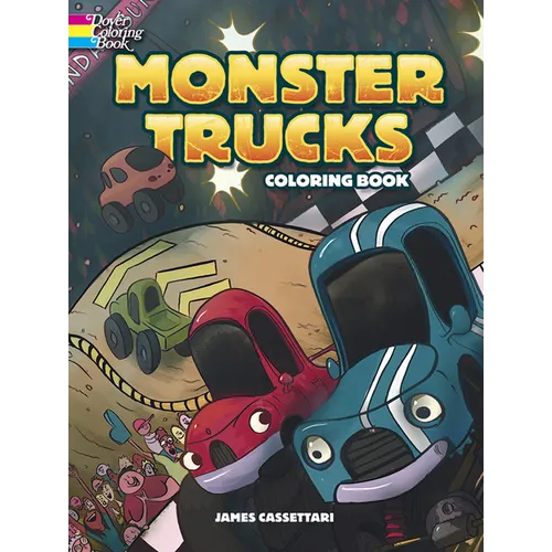 Monster Trucks Coloring Book
