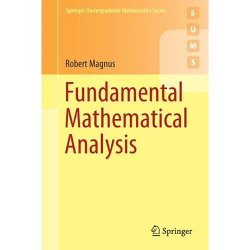 Fundamental Mathematical Analysis - Paperback