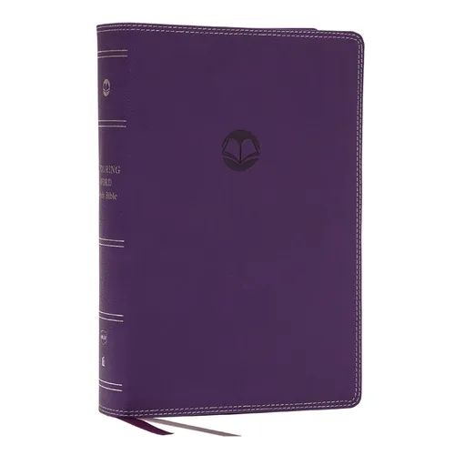 Enduring Word Study Bible: Pastoral Commentary from Every Chapter of the Bible (Nkjv, Purple Leathersoft, Red Letter, Comfort Print, Thumb Indexed)