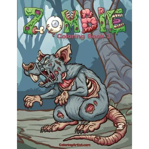 Zombie Coloring Book 3