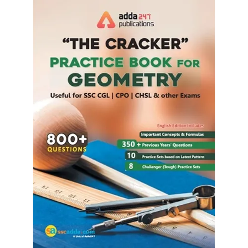 The Cracker Practice Book for Geometry (In English Printed Edition)