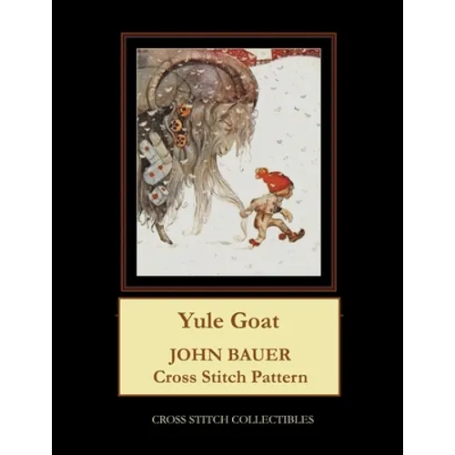 Yule Goat: John Bauer Cross Stitch Pattern