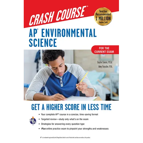 Ap(r) Environmental Science Crash Course, Book + Online: Get a Higher Score in Less Time
