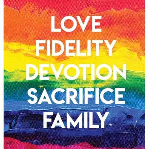 Rainbow Wedding Guest Book
