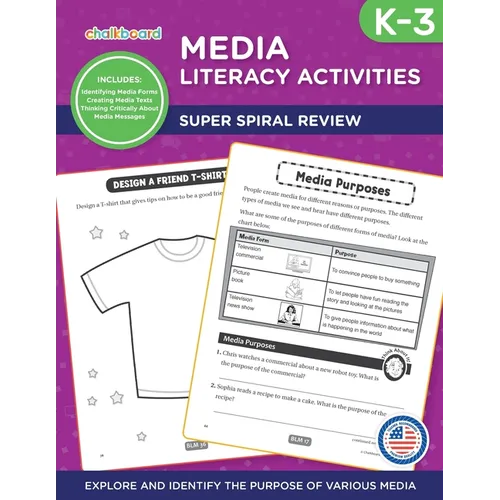 Media Literacy Activities Grades K-3