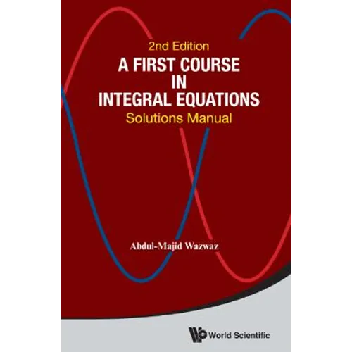First Course Inte Sol Mnl(2nd Ed)
