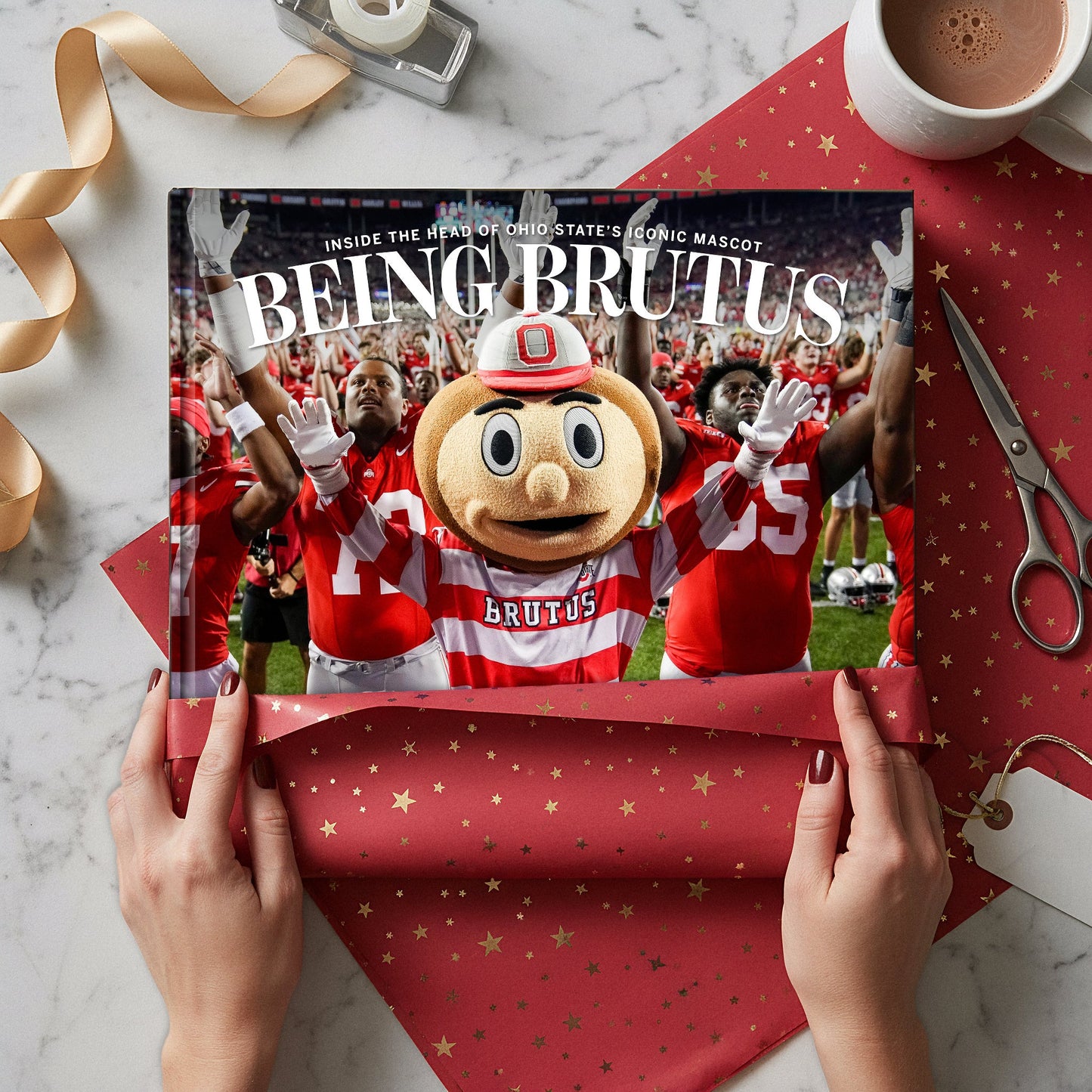Being Brutus Inside the Head of Ohio State's Iconic Mascot Book - PREORDER ships 11/27/2026