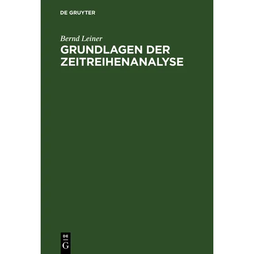 Grundlagen der Zeitreihenanalyse